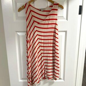 Willoughby Anthropologie Asymetrical Sleeveless Tank M